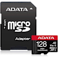 Pikkukuva 1 / 4: ADATA | AUSDX128GUI3V30SHA2-RA1 Memory Card | 128 GB | MicroSDXC | Flash memory class 10 | Adapter
