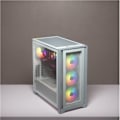 Miniatyrbillede 3 af 11: Corsair | Tempered Glass Mid-Tower ATX Case | iCUE 4000X RGB | Side window | White | Mid-Tower | Power supply included No | ATX