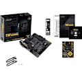 Miniatyrbilde 1 av 7: Asus | TUF GAMING B450M-PLUS II | Processor family AMD | Processor socket AM4 | DDR4 | Memory slots 4 | Number of SATA connectors 6 x SATA III | Chips