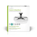 Pikkukuva 7 / 8: Nedis PJCM100BK Projector Ceiling Mount 360 ° Max 10kg