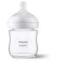 Miniatyrbilde 4 av 4: Philips Avent Natural Response stikla zīdaiņu pudelīte 125 ml, jaundzimušā knupītis, 0m+