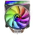 Miniatyrbillede 4 af 6: Mars Gaming MCPU-VR CPU Cooler Dual Infinity Mirror ARGB 180W 120mm