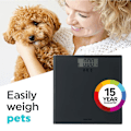 Miniatyrbillede 1 af 7: Salter SA00300 GGFEU16 Add and Weigh Scale Black