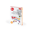 Miniatyrbilde 4 av 6: bo. Educational board game "English is fun" (In Latvian lang.)