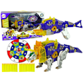 Pikkukuva 1 / 7: Dinobots 2 in 1 Dinosaur Shotgun Purple Triceratops Shield