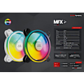 Pikkukuva 5 / 5: Mars Gaming MFXW ARGB 12cm Computer Cooler