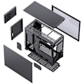 Miniatyrbild 2 av 9: Jonsbo D31 STD Midi Tower Black