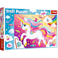 Miniatyrbillede 1 af 4: TREFL puzzle Beautiful unicorn 100 pcs
