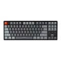 Miniatyrbillede 1 af 8: Mechanical Keyboard Keychron K8 Aluminum TKL Gateron Blue Switch RGB LED Gateron Blue Switch ABS