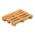 Miniatyrbild 3 av 3: BBURAGO 1:43 lorry mounted forklift, with 1 pallet, 1 basket, 18-31479