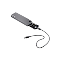 Miniatyrbillede 6 af 8: NATEC SSD ENCLOSURE RHINO M.2 NVME ALUMINIUM
