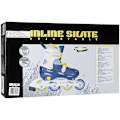 Pikkukuva 6 / 6: Skates NIJDAM 52SJ 27/30 navy blue/white/orange