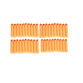 Miniatyrbillede 5 af 6: Foam Bullets Rifle with Target 40 pcs of Bullets