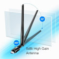 Miniatyrbillede 4 af 5: Wireless Nano Adapter Cudy WU650S, USB 3.0, 2.4/5 Ghz