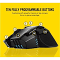 Pikkukuva 4 / 5: Corsair IRONCLAW RGB mouse Gaming Right-hand RF Wireless + Bluetooth + USB Type-A Optical 18000 DPI