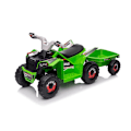 Miniatyrbilde 4 av 8: XMX630T Green Battery Quad Bike With Trailer