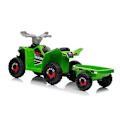 Miniatyrbilde 1 av 8: XMX630T Green Battery Quad Bike With Trailer