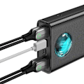 Pikkukuva 6 / 6: Baseus Amblight Powerbank 4xUSB / USB-C / 65W / 30000mAh