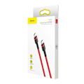 Miniatyrbillede 1 af 11: Baseus Cafule Cable USB-C PD 2.0 QC 3.0 60W 1m (Red)