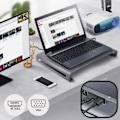 Miniatyrbillede 7 af 9: Swissten Multifunctional USB-C Laptop Docking Station / HDMI / USB 3.0 / 2x USB-C / RJ45 / SD / Micro SD / VGA / Audio