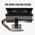 Miniatyrbilde 1 av 3: Aerocool Air Frost 2 Processor Cooler 9 cm Black