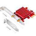 Miniatyrbillede 1 af 4: Cudy WE3000S network card Internal WLAN / Bluetooth 2400 Mbit/s