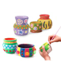 Miniatyrbillede 3 af 4: DIY Potter's Wheel Kit Clay Plastic Paints