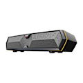 Miniatyrbilde 2 av 4: BOXE EDIFIER Gaming desktop, RMS: 5W (2.5W + 2.5W), Bluetooth 5.3, USB-A, RGB, sound card/ mic, dim. 485x70x80mm, black, "MG300-BK"  (timbru verde 0.8