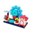Miniatyrbild 3 av 4: A set of blocks with a slide. Ferris wheel