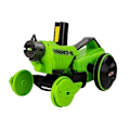 Miniatyrbillede 2 af 6: Gun Launcher Car 2 in 1 Remotely Operated Foam Discs Green