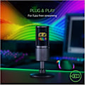 Miniatyrbillede 1 af 7: Razer Seiren Emote Black Studio microphone