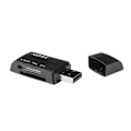 Miniatyrbild 5 av 5: Natec memory card reader Mini ANT 3, black