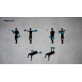 Pikkukuva 2 / 6: Dumbbell Adjustable Synthetic AVENTO 42DF 15kg