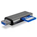 Miniatyrbilde 2 av 5: Czytnik kart IB-CR200-C USB 2.0 Type-C,TYPE_A