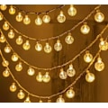 Pikkukuva 3 / 3: RoGer Bulb String Lights 100 LED Warm-White 10m