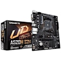 Miniatyrbillede 1 af 5: GIGABYTE A520M S2H Motherboard - Supports AMD Ryzen 5000 Series AM4 CPUs, 4+3 Phases Pure Digital VRM, up to 5100MHz DDR4 (OC), PCIe 3.0 x4 M.2, GbE L