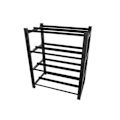 Pikkukuva 1 / 3: Battery frame for UPS 830x454 2 rows 4 levels 8 shelves black flat pack