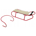 Pikkukuva 4 / 7: Metal Sled with Backrest Strap Red