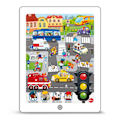 Miniatyrbilde 2 av 3: bo. Educational tablet "Traffic" (In Latvian lang.)