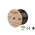 Pikkukuva 1 / 3: Lanberg LCU5-30CU-0305-BK networking cable 305 m Cat5e U/UTP (UTP) Black