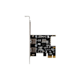 Miniatyrbilde 2 av 3: Karta PCI Express - USB 3.1 Gen.1 2 porty + Śledź niskoprofilowy