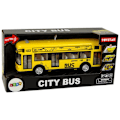 Miniatyrbillede 6 af 6: Yellow City Bus With Friction Drive 1:18