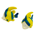 Miniatyrbillede 4 af 9: Big Set of Toy Fish For Bathing + Strainer