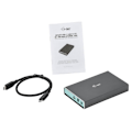 Pikkukuva 3 / 3: ITEC CAMYSAFEDUALM2 i-tec MySafe USB 3.0 / USB-C 3.1 Gen. 2, External case for 2x SATA M.2 drive