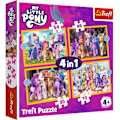 Miniatyrbilde 1 av 6: TREFL MY LITTLE PONY Puzzle 4 in 1 set