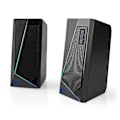 Miniatyrbillede 3 af 5: Nedis GSPR31020BK Gaming Speaker LED 18W