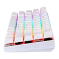 Miniatyrbillede 3 af 6: Wireless Mechanical keyboard Motospeed SK62 White (red switch)