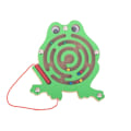 Miniatyrbillede 2 af 3: RoGer Magnetic Ball Labyrinth with LED sound Frog Green