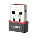 Miniatyrbild 1 av 3: EDUP EP-AX300 Nano USB-adapter WiFi 6 286Mbps / 802.11ax / ALC8800