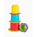Pikkukuva 2 / 5: PLAYGRO bath toy Chewy Stack and Nest Cups, 187253